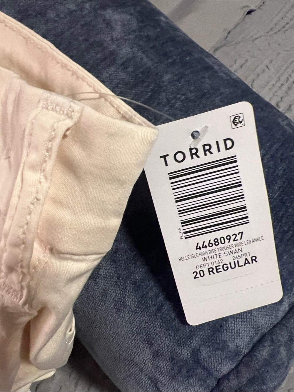 torrid Cream Chino Pants